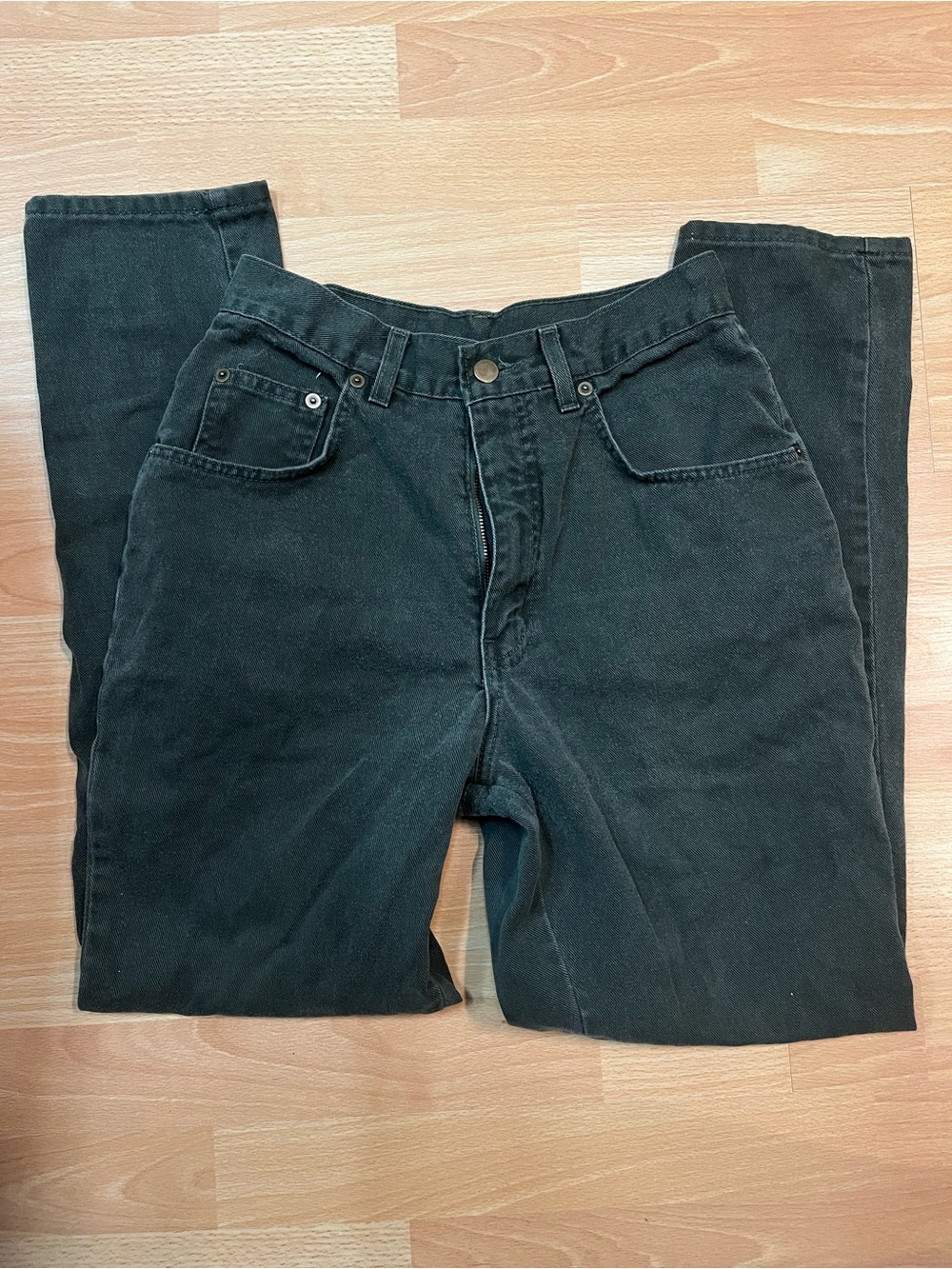 Women's green Straight Leg Jeans